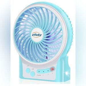 Efluky Blue Portable Fan